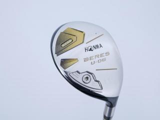 Fairway Wood : Honma : **ก้าน 3 ดาว** ไม้กระเทย Honma Beres U-06 (ปี 2019) Loft 28 ก้าน ARMRQ X (47) Flex R (3 ดาว)