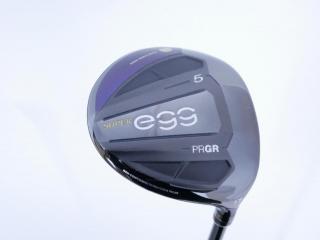 Fairway Wood : PRGR : หัวไม้ 5 PRGR Super Egg (รุ่นปี 2021 หน้าเด้งเกินกฏ COR 0.84 หายากมาก) Loft 17 ก้าน M-37 Flex R