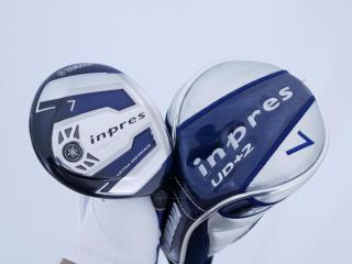 Fairway Wood : Yamaha : **มีบุบ** หัวไม้ 7 Yamaha Inpres UD+2 (รุ่นปี 2018 ตีไกลมากๆ COR 0.815) Loft 19 Flex R