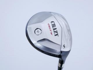 fairway_wood : หัวไม้ 5 Crazy CRZ-FW (หน้า Titanium) Loft 18 สุดยอดก้าน Crazy Longest Yard FW-01 Evolution Flex R2 (5.9)