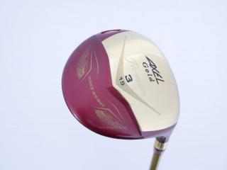 Fairway Wood : Tsuruya : หัวไม้ 3 Tsuruya AXEL Gold Premium IV (รุ่นปี 2021 ตัวท๊อป ของใหม่ 2 หมื่นกว่า) Loft 15 Flex S