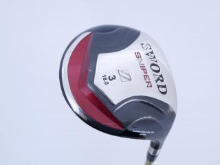 Fairway Wood : Katana : หัวไม้ 3 Katana Sword Sniper Loft 16 ก้าน Fujikura Speeder 589 Flex R