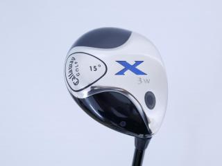 fairway_wood : หัวไม้ 3 Callaway X Loft 15 Flex S