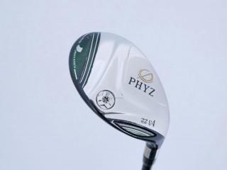 Fairway Wood : ไม้กระเทย Bridgestone PHYZ IV (รุ่นปี 2018 รุ่นท๊อปสุด) Loft 22 Flex R