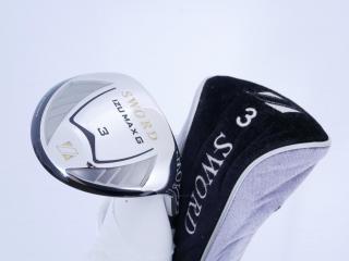 fairway_wood : หัวไม้ 3 Katana Sword IZU Max G (มี Offset กันลูกบานออกขวา) Loft 16 ก้าน Fujikura Speeder 589 Flex SR