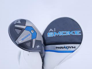 Fairway Wood : callaway : ไม้กระเทย Callaway Paradym AI Smoke MAX FAST (รุ่นล่าสุดปี 2024 Japan Spec.) Loft 24 ก้าน Mitsubishi TENSEI 40 Flex SR