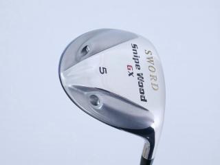 Fairway Wood : Katana : หัวไม้ 5 Katana Sword Snipe Wood GX Loft 19 Flex R