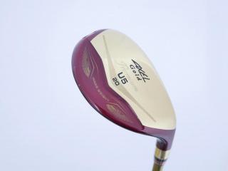 Fairway Wood : Tsuruya : ไม้กระเทย Tsuruya AXEL Gold Premium IV (รุ่นปี 2021 ตัวท๊อป ของใหม่ 2 หมื่นกว่า) Loft 20 Flex R