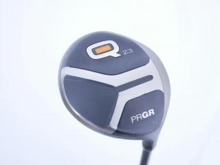 Fairway Wood : ไม้กระเทย PRGR Q (รุ่นปี 2019 สำหรับเล่นได้ทุกไลน์) Loft 23 Flex R2