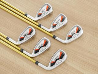 Iron set : Katana : ชุดเหล็ก Katana Sword ATC-589a (หน้าเด้ง) มีเหล็ก 6-Pw,Aw (6 ชิ้น) ก้านกราไฟต์ Fujikura Speeder 589 Flex SR