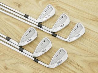 iron_set : ชุดเหล็ก Callaway X Forged (ปี 2019) มีเหล็ก 5-Pw (6 ชิ้น) ก้านเหล็ก NS Pro Modus 120 Flex S