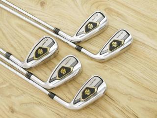 Iron set : Taylormade : ชุดเหล็ก Taylormade Gloire G (รุ่นท๊อปสุด ตีไกลมากๆ เหล็ก 7 Loft 26.5 หน้าเด้ง) มีเหล็ก 6-Pw (5 ชิ้น) ก้านเหล็ก NS Pro 830 Flex S