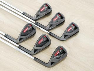 iron_set : ชุดเหล็ก Callaway RAZR X Black มีเหล็ก 5-Pw (6 ชิ้น) ก้านเหล็ก NS Pro 950 Flex S