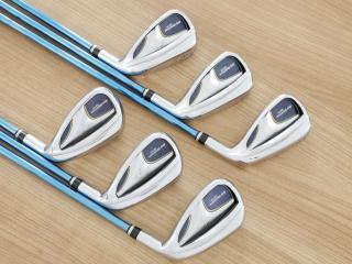 Iron set : Callaway : ชุดเหล็ก Callaway Big Bertha Beta (ใบใหญ่ ตีง่าย ไกล) มีเหล็ก 5-Pw (6 ชิ้น) ก้านเหล็ก True Temper ALLOY BLUE S200