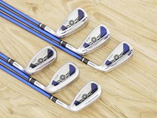 Iron set : ชุดเหล็ก Yamaha Inpres UD+2 (ปี 2018 ตีไกลที่สุด ไกลกว่าเหล็กทั่วไป 2 เบอร์) มีเหล็ก 7-Pw,Aw,Sw (6 ชิ้น) ก้านกราไฟต์ Flex SR