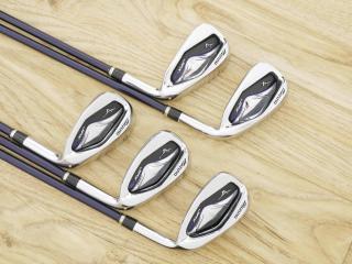 iron_set : ชุดเหล็ก Mizuno JPX EIII Hot Metal (รุ่นท้อป หน้าเด้ง ตีไกล) มีเหล็ก 6-Pw (5 ชิ้น) ก้านกราไฟต์ Flex SR