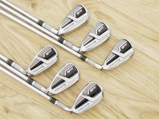 Iron set : Taylormade : ชุดเหล็ก Taylormade M6 (ออกปี 2019 Japan Spec) มีเหล็ก 5-Pw (6 ชิ้น) ก้านกราไฟต์ Mitsubishi FUBUKI TM6 Flex S