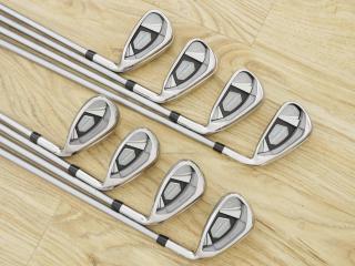 Iron set : Callaway : ชุดเหล็ก Callaway Rogue Star CF18 (ออกปี 2018 ตีง่าย ไกลมากๆ) มีเหล็ก 5-Pw,Aw,Gw (8 ชิ้น) ก้านกราไฟต์ Mitsubishi FUBUKI 50 Flex R