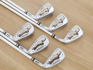 Iron set : Honma : ชุดเหล็ก Honma Beres AIZU (รุ่นปี 2023) มีเหล็ก 6-11 (6 ชิ้น เทียบเท่า 5-Pw) ก้าน Honma ARMRQ MX Flex S (2 ดาว)