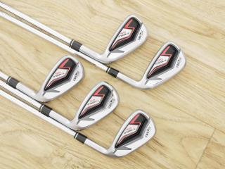 iron_set : ชุดเหล็ก Honma Tour World GS (ออกปี 2021 ใบใหญ่ ตีง่าย ไกล) มีเหล็ก 6-10 (5 ชิ้น) ก้านเหล็ก NS Pro ZELOS Flex S