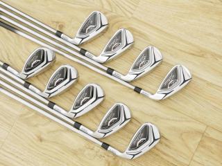 Iron set : Titleist : ชุดเหล็ก Titleist VG3 Type D Forged (รุ่นปี 2019 Japan Spec. ตีง่ายและไกลที่สุดของ Titleist) มีเหล็ก 5-Pw,Aw,As,Sw (9 ชิ้น) ก้านกราไฟต์ Flex R