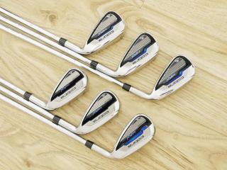 Iron set : Other Brand : ชุดเหล็ก Cobra MAX TECFLO (ใบใหญ่ ตีง่าย) มีเหล็ก 5-Pw (6 ชิ้น) ก้านเหล็ก KBS Tour 90 Flex S