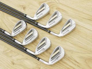 Iron set : Taylormade : ชุดเหล็ก Taylormade M GLOIRE (ปี 2020 รุ่นท๊อปสุด ไกลสุด Japan Spec) มีเหล็ก 5-Pw,Sw (7 ชิ้น) ก้าน Fujikura Speeder Evolution Flex R