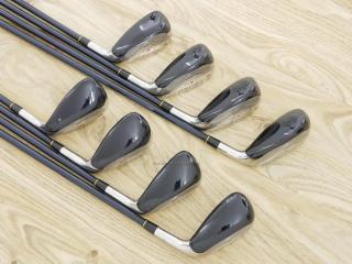 Iron set : Katana : ชุดเหล็กกระเทย Katana Sword LX-10 มีเหล็ก 5-Pw,Aw,Sw (8 ขิ้น) ก้านกราไฟต์ Flex R