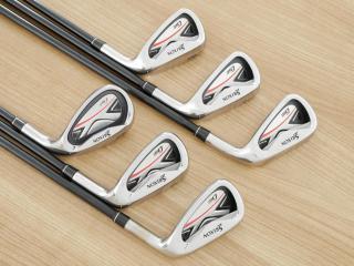 Iron set : Other Brand : ชุดเหล็ก Srixon GIE (ใบใหญ่ ตีง่าย) มีเหล็ก 6-Pw,Aw (6 ชิ้น) ก้านกราไฟต์ Miyazaki 61 Flex R