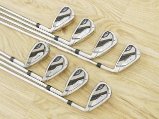 Iron set : Callaway : ชุดเหล็ก Callaway Mavrik MAX (ออกปี 2020 ตีง่าย ไกลมากๆ) มีเหล็ก 5-Pw,Aw,Sw (8 ชิ้น) ก้านเหล็ก NS Pro Zelos 7 Flex S