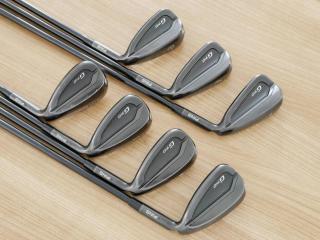 Iron set : Ping : ชุดเหล็ก Ping G710 (ปี 2021 Japan Spec. ใบใหญ่ ง่ายที่สุด ไกลที่สุดของ Ping) มีเหล็ก 6-Pw,Aw,Sw (7 ชิ้น) ก้านกราไฟต์ Ping ALTA Distanza 40 Flex R