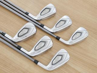 Iron set : Titleist : ชุดเหล็ก Titleist T400 (ตีง่ายที่สุด ไกลที่สุด ออกปี 2020) มีเหล็ก 6-Pw,43 (6 ชิ้น) ก้านกราไฟต์ Mitsubishi TENSEI 50 Flex R