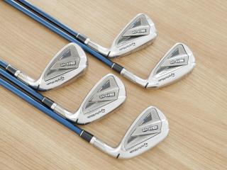 Iron set : Taylormade : ชุดเหล็ก Taylormade SIM 2 MAX (ออกปี 2021 Japan Spec. ตีง่าย ไกล) มีเหล็ก 6-Pw (5 ชิ้น) ก้านกราไฟต์ Mitsubishi TENSEI TM60 Flex R