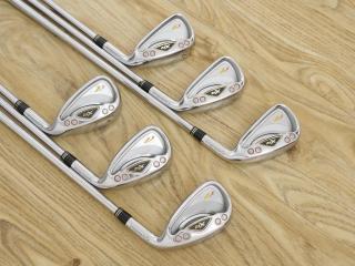 Iron set : Taylormade : ชุดเหล็ก Taylormade R7 XR (ใบใหญ่ ตีง่าย ไกล) มีเหล็ก 5-Pw (6 ชิ้น) ก้านเหล็ก