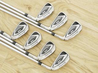 Iron set : Taylormade : ชุดเหล็ก Taylormade M3 (รุ่นปี 2018) มีเหล็ก 4-Pw (7 ชิ้น) ก้านกราไฟต์ Mitsubishi TENSEI 70 Flex R