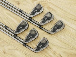 Iron set : Callaway : ชุดเหล็ก Callaway APEX Pro Forged Black (หายาก ออกปี 2019) มีเหล็ก 5-Pw (6 ชิ้น) ก้านเหล็ก NS Pro Modus 120 Flex S