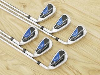 iron_set : ชุดเหล็ก Callaway Big Bertha B21 (ออกปี 2021 ตีง่ายที่สุดของ Callaway) มีเหล็ก 5-Pw (6 ชิ้น) ก้านเหล็ก KBS MAX CT80 Flex S