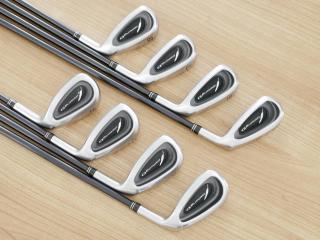 Iron set : ชุดเหล็ก Fourteen Gelong D (ใบใหญ่ ตีง่าย ไกล) มีเหล็ก 5-Pw,Pa,Aw (8 ชิ้น) ก้านกราไฟต์ Flex R