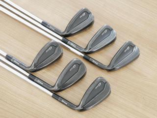 Iron set : Ping : ชุดเหล็ก Ping G710 (รุ่นปี 2021 Japan Spec. ใบใหญ่ ง่ายที่สุด ไกลที่สุดของ Ping) มีเหล็ก 6-Pw,Aw (6 ชิ้น) ก้านเหล็ก NS Pro 950 NEO Flex S