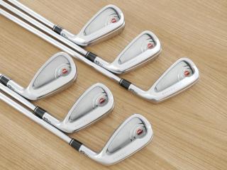 Iron set : PRGR : ชุดเหล็ก PRGR Egg PF Forged (รุ่นปี 2019 ตีง่ายและไกลมากๆ โกงสุดๆ) มีเหล็ก 6-Pw,Aw (6 ชิ้น) ก้านเหล็ก NS Pro ZELOS 7 Flex R