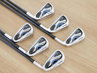 Iron set : Mizuno : ชุดเหล็ก Mizuno JPX 800 AD Forged มีเหล็ก 5-Pw (6 ชิ้น) ก้านกราไฟต์ Flex R