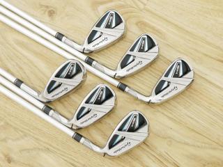 Lady club : All : ชุดเหล็ก Taylormade SIM MAX (ออกปี 2020 Japan Spec.) มีเหล็ก 6-Pw,Sw (6 ชิ้น) ก้านกราไฟต์ Mitsubishi Tensei TM40 Flex A (Lady)