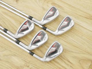 Iron set : **ของใหม่ ยังไม่แกะพลาสติก** ชุดเหล็ก Honma Tour World GS (ออกปี 2021 ใบใหญ่ ตีง่าย ไกล) มีเหล็ก 6-10 (5 ชิ้น) ก้านเหล็ก NS Pro ZELOS Flex S