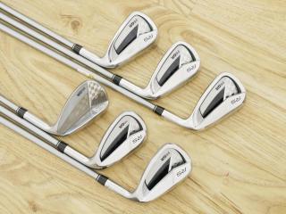 Iron set : ชุดเหล็ก PRGR RS Titanium Face (ออกปี 2017 ตีไกล) มีเหล็ก 6-Pw,Aw (6 ชิ้น) ก้านกราไฟต์ M-40 (Flex SR)