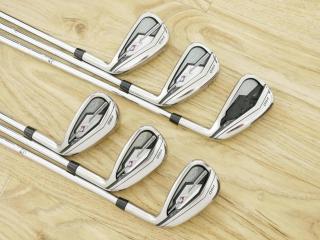 Iron set : ชุดเหล็ก Callaway XR Pro มีเหล็ก 5-Pw (6 ชิ้น) ก้านเหล็ก Memphis 10 Flex SR