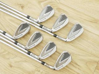 Iron set : Taylormade : ชุดเหล็ก Taylormade Stealth (ออกปี 2022 Japan Spec.) มีเหล็ก 6-Pw,Aw,Sw (7 ชิ้น) ก้านเหล็ก KBS Max MT 85 Flex S