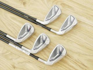 Iron set : **ของใหม่ ยังไม่แกะพลาสติก** ชุดเหล็ก Cobra Aerojet (ออกปี 2023 ตีง่าย ไกล) มีเหล็ก 6-Pw (5 ชิ้น) ก้านกราไฟต์ Fujikura Speeder NX Flex S