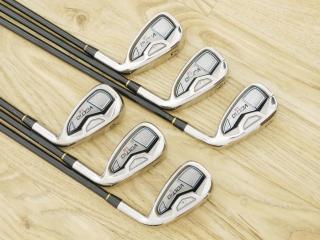 iron_set : ชุดเหล็ก Katana Voltio III LC (ใบใหญ่ หน้าเด้ง ง่าย ไกล) มีเหล็ก 5-Pw (6 ชิ้น) ก้าน Tour AD VT-5 Flex R