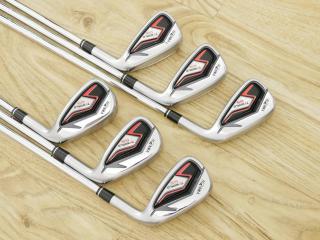 Iron set : Honma : ชุดเหล็ก Honma Tour World GS (ออกปี 2021 ใบใหญ่ ตีง่าย ไกล) มีเหล็ก 5-10 (6 ชิ้น) ก้านเหล็ก NS Pro 950 Neo Flex S