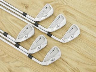 iron_set : ชุดเหล็ก Callaway X Forged (ปี 2019) มีเหล็ก 5-Pw (6 ชิ้น) ก้านเหล็ก NS Pro Modus 120 Flex X